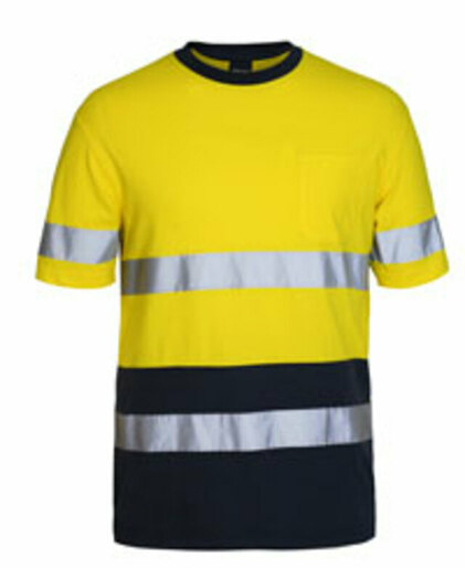 HI VIS (D+N) COTTON T-SHIRT