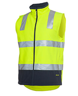 6D4LK -  HI VIS |D+N| SOFTSHELL VEST