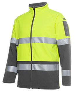 HI VIS 4602.1 (D+N) SOFTSHELL JACKET