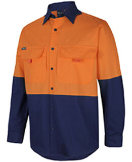 6HNRL - HI VIS RIPSTOP L/S FISHING SHIRT