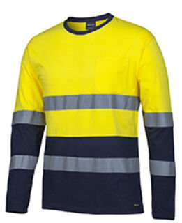 D+N L/S CREW NECK COTTON T-SHIRT