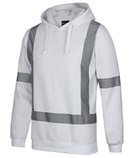 FLEECE HOODIE WITH REFLECTIVE TAPE -6BNH