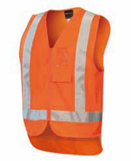 HI VIS ZIP (D+N) TTMC-W VEST