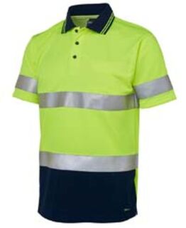 HI VIS S/S (D+N) TRADITIONAL POLO