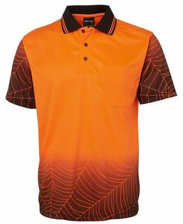6WPS JB's HI VIS S/S WEB POLO