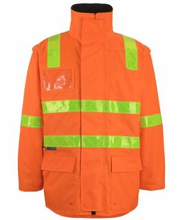 JB'S VIC ROAD (D+N) ZIP OFF SLEEVE LONGLINE JACKET 6DVRL