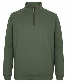 C OF C BRASS 1/2 ZIP SWEAT
